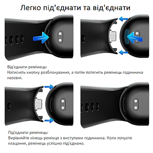 Браслет Xiaomi Mi Band 8 / 9 / 10 Color Dark Green, фото 2