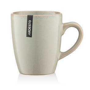 Чашка ARDESTO Lecco, 390 мл, сіра, фото 1