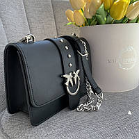 Жіноча сумка Pinko Classic Love Bag Icon Simply black/silver