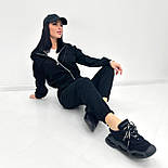 Вельветовий костюм-двійка "Demien" Батал, фото 2