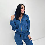 Вельветовий костюм-двійка "Demien" Батал, фото 8