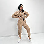 Вельветовий костюм-двійка "Demien" Батал, фото 9