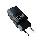 Блок живлення (зарядний пристрій) для паяльника FNIRSI HS-01 Gan 65 W RY-U65A