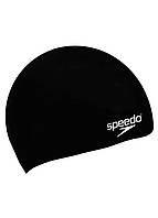 Шапочка для плавания Speedo Plain Moulded Silicone Junior Cap 8-709900001 Black (5014991588350)