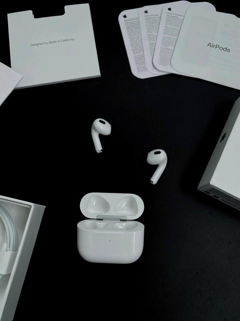 Навушники Apple AirPods 3-го покоління - фото 8 - id-p2096950559