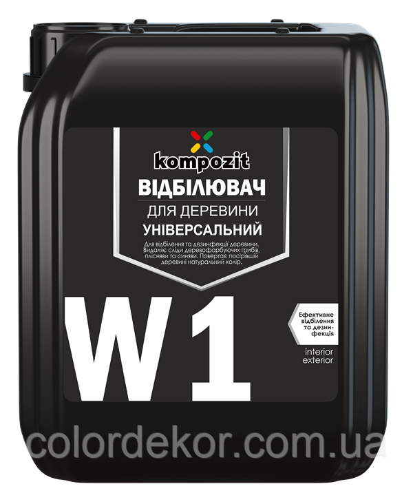 Відбілювач для деревини W1 Kompozit 1 л