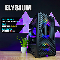 Игровой ПК ELYSIUM (Ryzen 5 5600, RTX 4060Ti 8GB , DDR4 16GB, SSD M2 NVMe 512GB) от Zona PC
