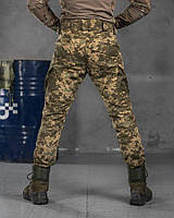 Брюки тактические демисезонные Pixel, Штаны армейские пиксель Рип стоп весенняя военная одежда