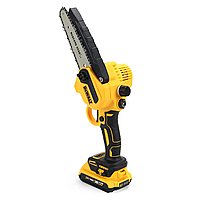 Мини пила аккумуляторная DeWalt DCM160N (24V, 4AH, шина 15 см) с автоматической смазкой цепи