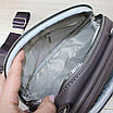 Сумка клатч крос-боді сумочка жіноча Темно-фіолетова, фото 7