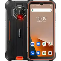 Смартфон Blackview BL8800 8/128 Orange, 50+20+8+2/16 Мп, 8380 mAh,6.58" IPS, 4G, Dimensity 700