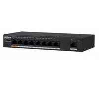 8-портовый POE коммутатор Dahua DH-PFS3009-8ET1GT-96 , 8xPoE(100M) + 1xRJ45(1000M) i