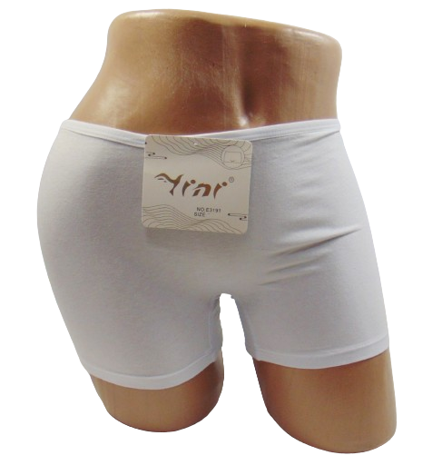 Труси шортики Yini 3191 L-XL білі