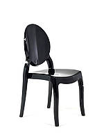 Стул REMY-DECOR Victoria Ghost Elizabets chairs черный полимерный для дома кафе