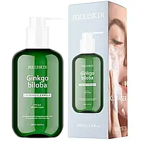 Успокаивающий очищающий гель Hollyskin Ginkgo Biloba Calming Cleanser с эктрактом гинкго билоба 200 мл