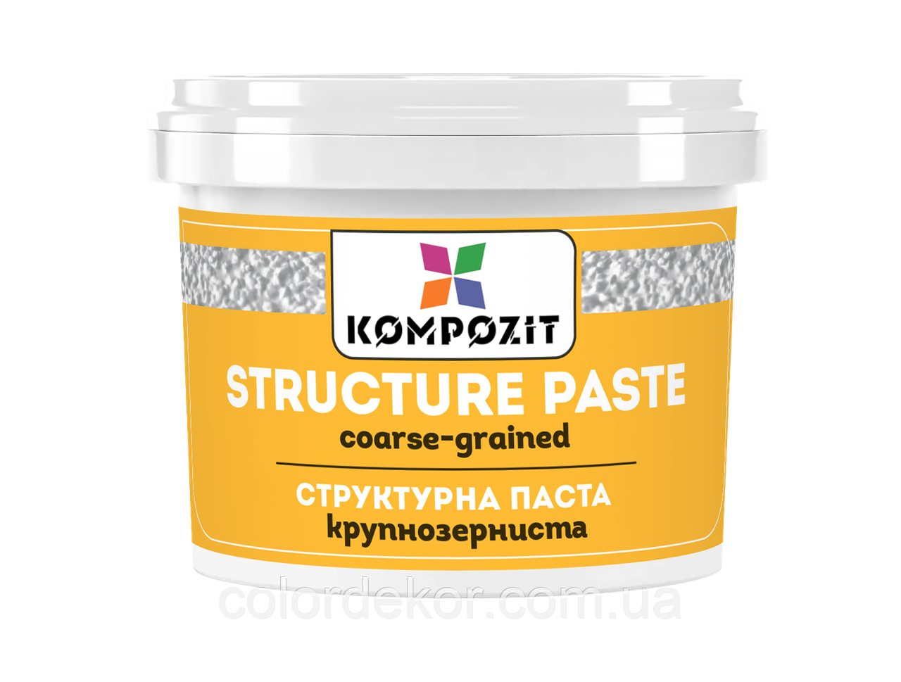 Структурна паста художня DECO Kompozit (великозерниста) 300 мл