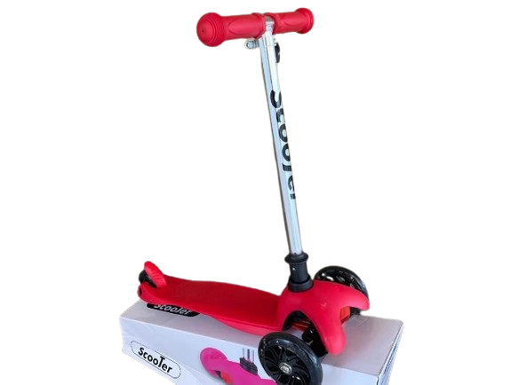 Самокат триколісний Scooter MG002A Червоний