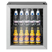 Холодильник вітрина BOMANN KSG 7282 48 л | холодильна шафа-вітрина для напоїв | барний холодильник міні-бар
