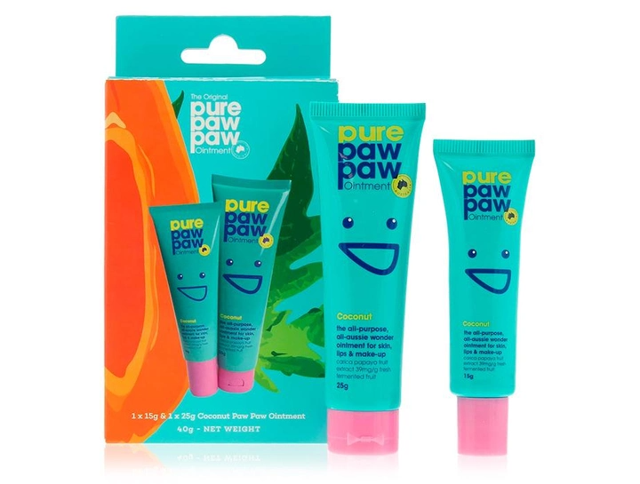 Набір Бальзамів для губ Pure Paw Paw Кокос "Coconut" Duo 15+25г