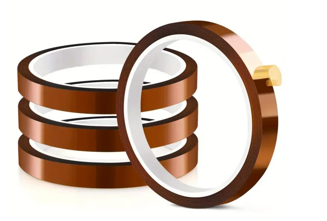 Термостійкий каптоновий скотч 10 мм