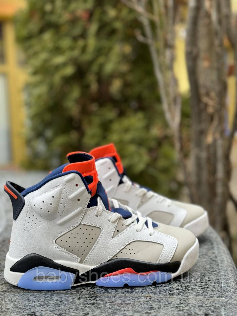 Кроссовки Nike Air Jordan Retro 6, найк джордан р.41 (26 см ), ДМ-491, фото 1