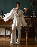 Домашний женский костюм из льна