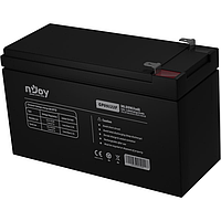 Акумулятор для ДБЖ — батарея nJoy 12 V/9A AGM T2/F2 GP09122F чорний BTVACIUOCTA2FCN01B