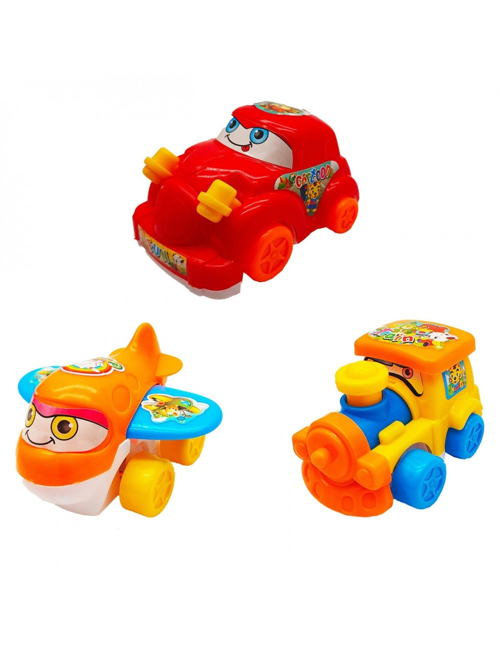 Набір міні транспорту (інерційний) 1302Q1, фото 1