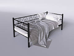 Ліжко Амарант Тенеро — кований метал, міцна односпальна модель у вигляді диванчика