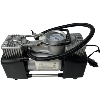 Автомобільний компресор двопоршневий EM Air Compressor 12v 628