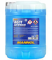 Антифриз синій 10л ag11 -40°c longterm Mannol MN4011-10-Mannol