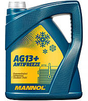 Антифриз-концентрат желтый 5л AG13+ -80°C Advanced Mannol (BYD Амулет) MN4114-5-Mannol