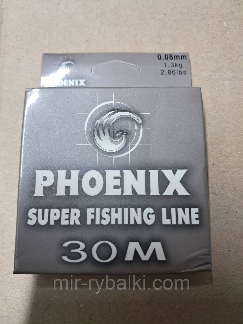 Волосінь Phoenix 30 м 0.08 mm