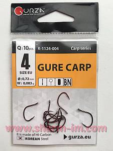 Гачки Gurza Gure Carp BN No4 Ке-1124-004