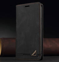 Чохол книжка на магніті G.Q. для Samsung Galaxy A50 A30s чорний гаманець