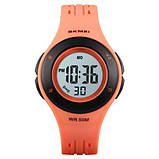 Цифровий дитячий водонепроникний (50м) годинник Skmei 1455OG Orange, фото 4