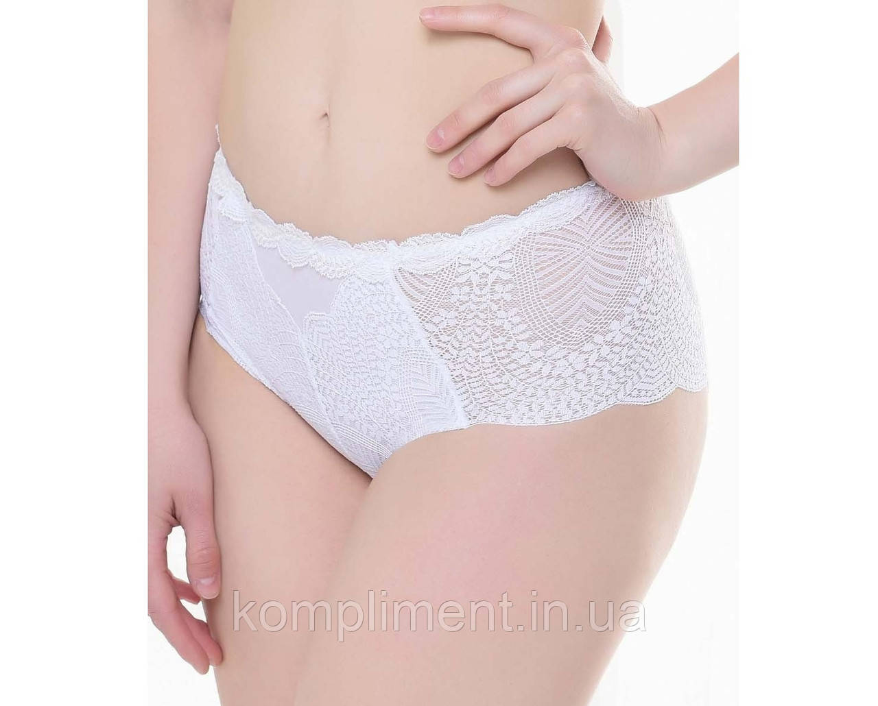Труси жіночі з мереживом Lanny Moda,51389 білі