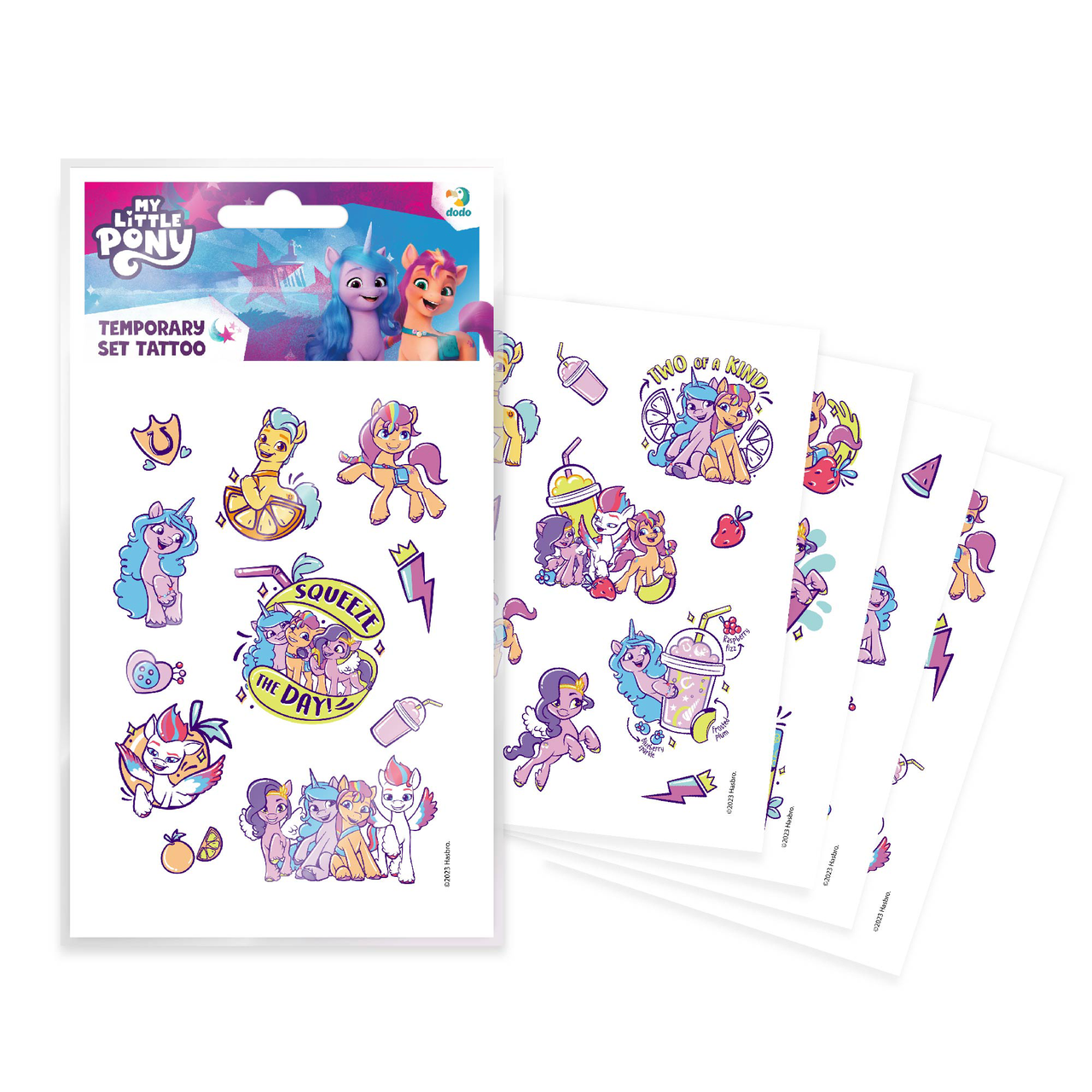 Набір дитячих тимчасових татуювань 200438 Dodo «My Little Pony», фото 1