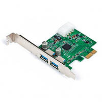 Контроллер PCI-E на 2XUSB 3.0 Gembird (UPC-30-2P)