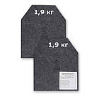 Комплект плитоноска 2ARMOR FULL з плитами 2 клас + баліст. захист паху та попереку 1 клас Cordura 1000D MultiCam, фото 4