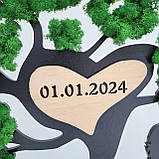 Сімейна картина. Романтична Картина на подарунок на весілля молодятам, подарунок на річницю весілля дружині, фото 4