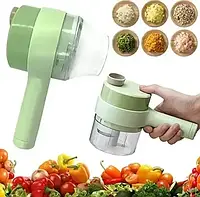 Багатофункційний ручний електричний подрібнювач для овочів 4 в 1 Food Chopper Catling TVM