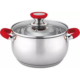 Каструля 4.6 л, Ø 22 см Bohmann BH 2315-22 red - MegaLavka