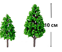 Декоративные деревья высокие от 8 см до 12 см для флорариума, мини-сада, минкроланшафта, диорам, моделизма Тополь 10см