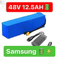 Аккумулятор 48V 12.5Ah Samsyng для велосипеда код 62100