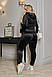 Жіночий велюровий костюм батал новинка 2024, фото 2