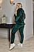 Жіночий велюровий костюм батал новинка 2024, фото 5