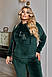 Жіночий велюровий костюм батал новинка 2024, фото 6