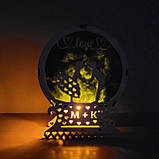 Романтичний нічник - романтичний подарунок дружині, дівчині на день Святого Валентина, фото 4