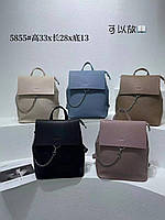 Рюкзак жіночий шкірозамінний стильний 33*28*13 см (5 кв) "SHENGMA" недорого гуртом від прямого постачальника